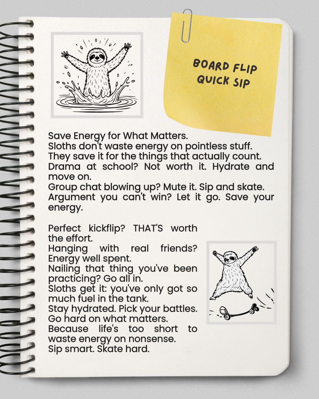 Board Flip Quick Sip Wavez Bottle - 18oz.