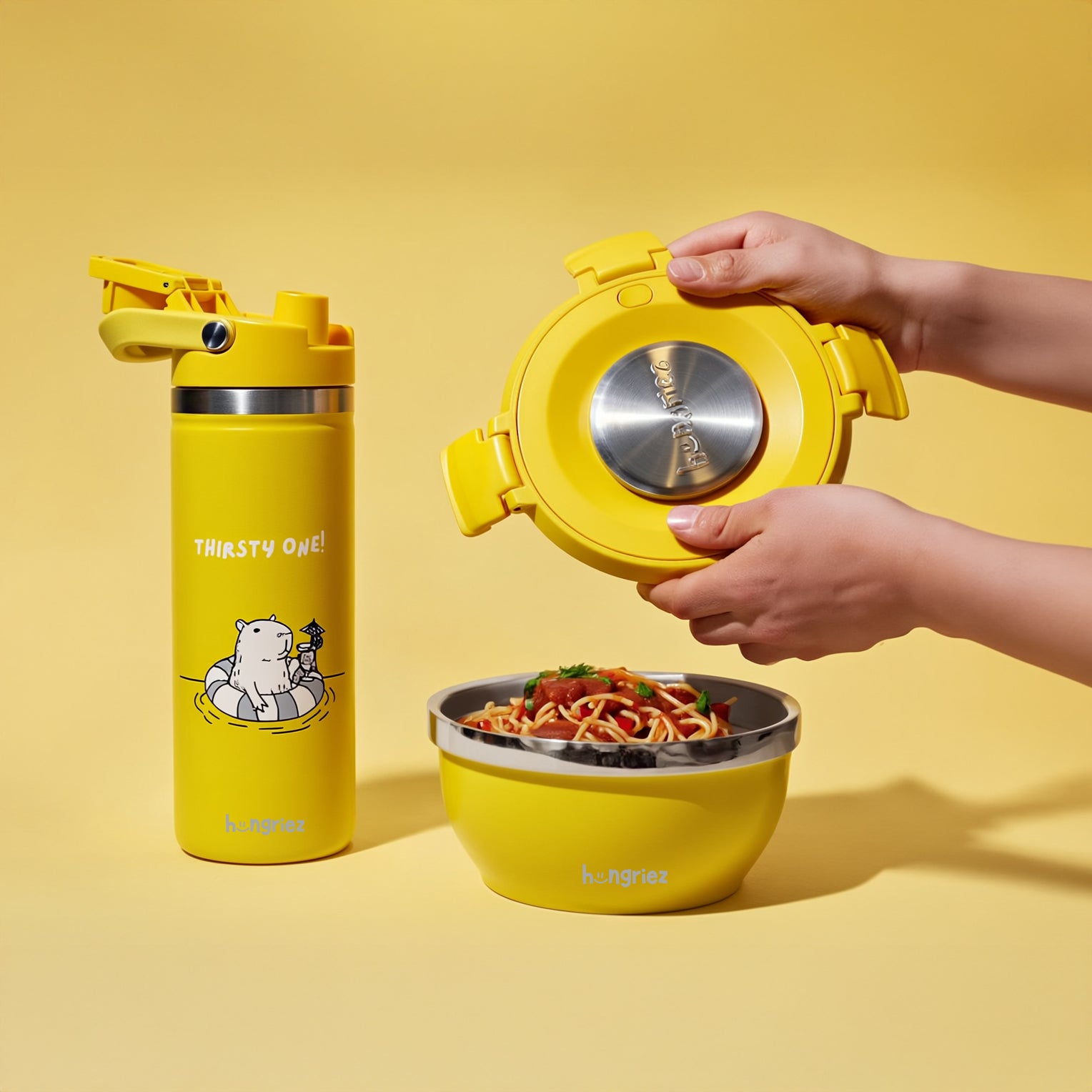 The Hungriez™ Hot Lunch Bundle — Lightning Yellow