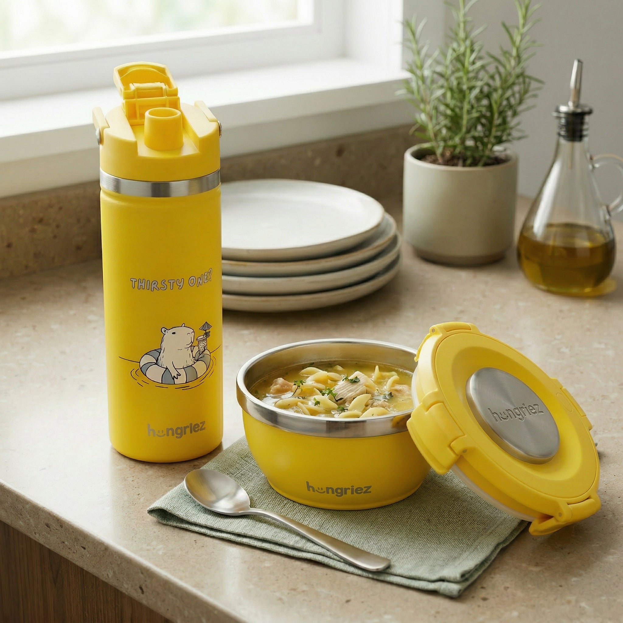The Hungriez™ Hot Lunch Bundle — Lightning Yellow