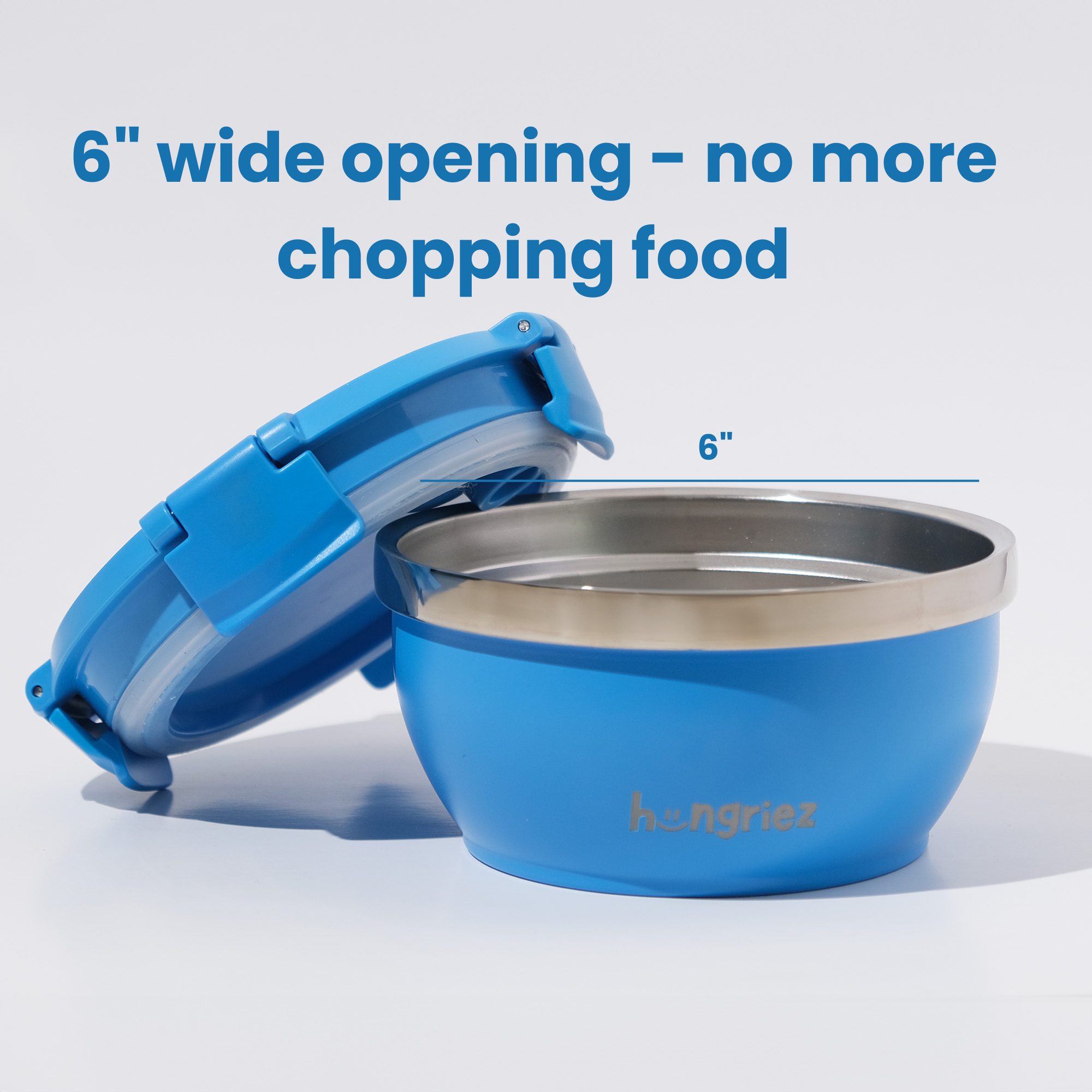 Electric Blue Hot Bowl - 16oz