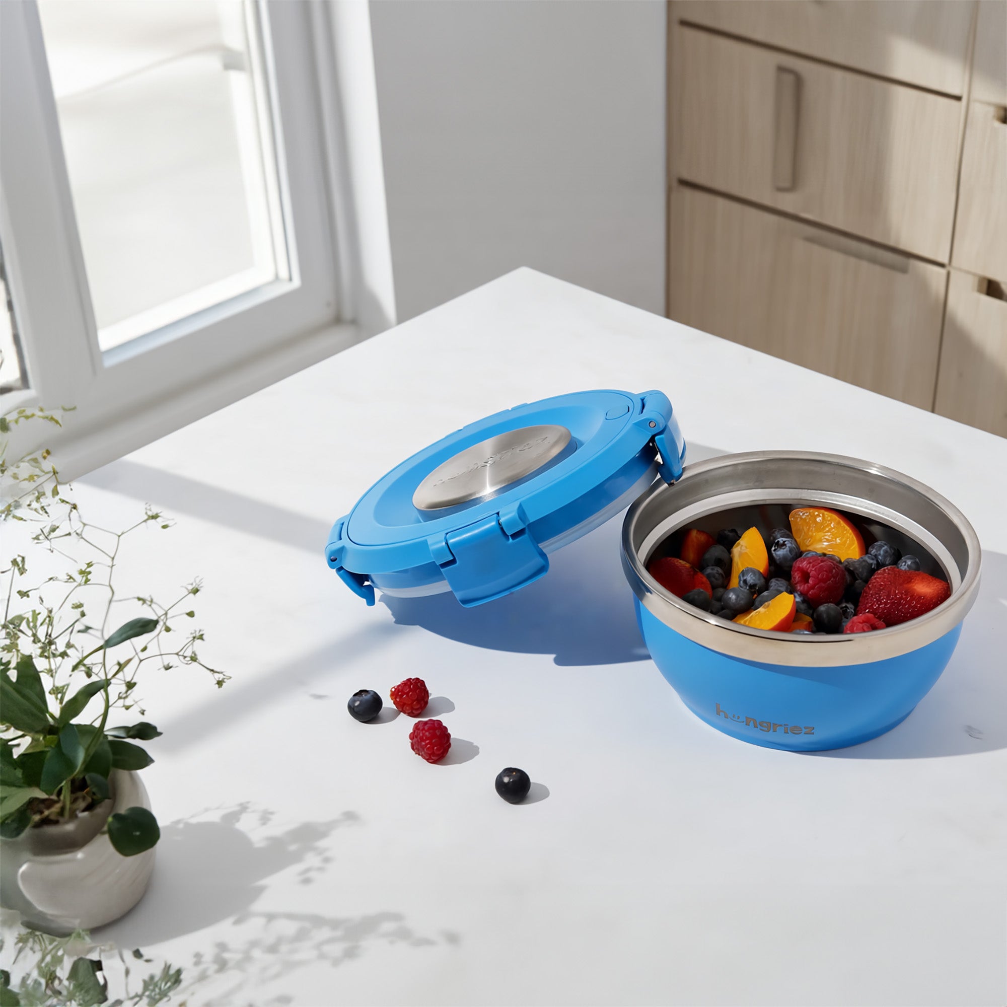 Electric Blue Hot Bowl - 16oz