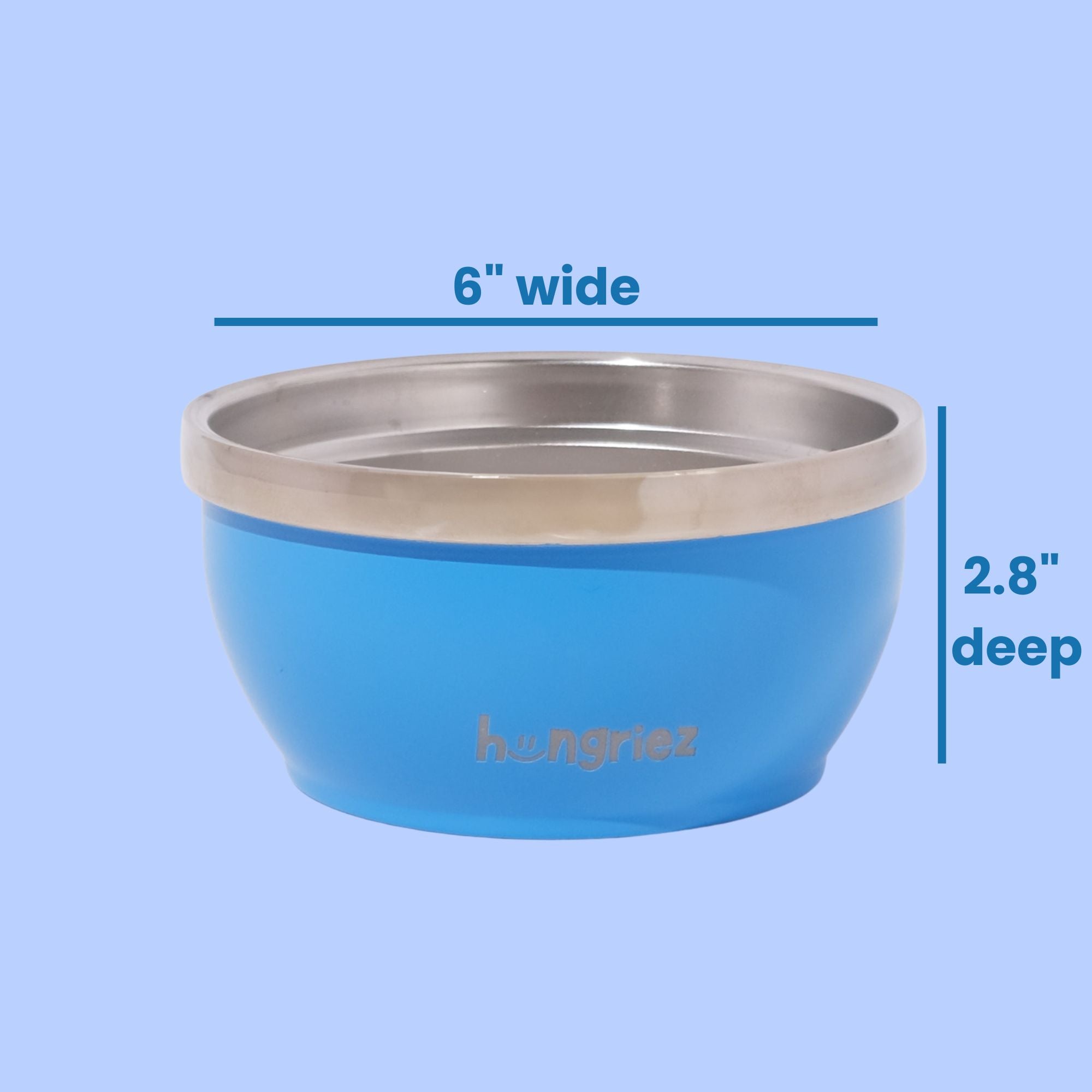 Electric Blue Hot Bowl - 16oz
