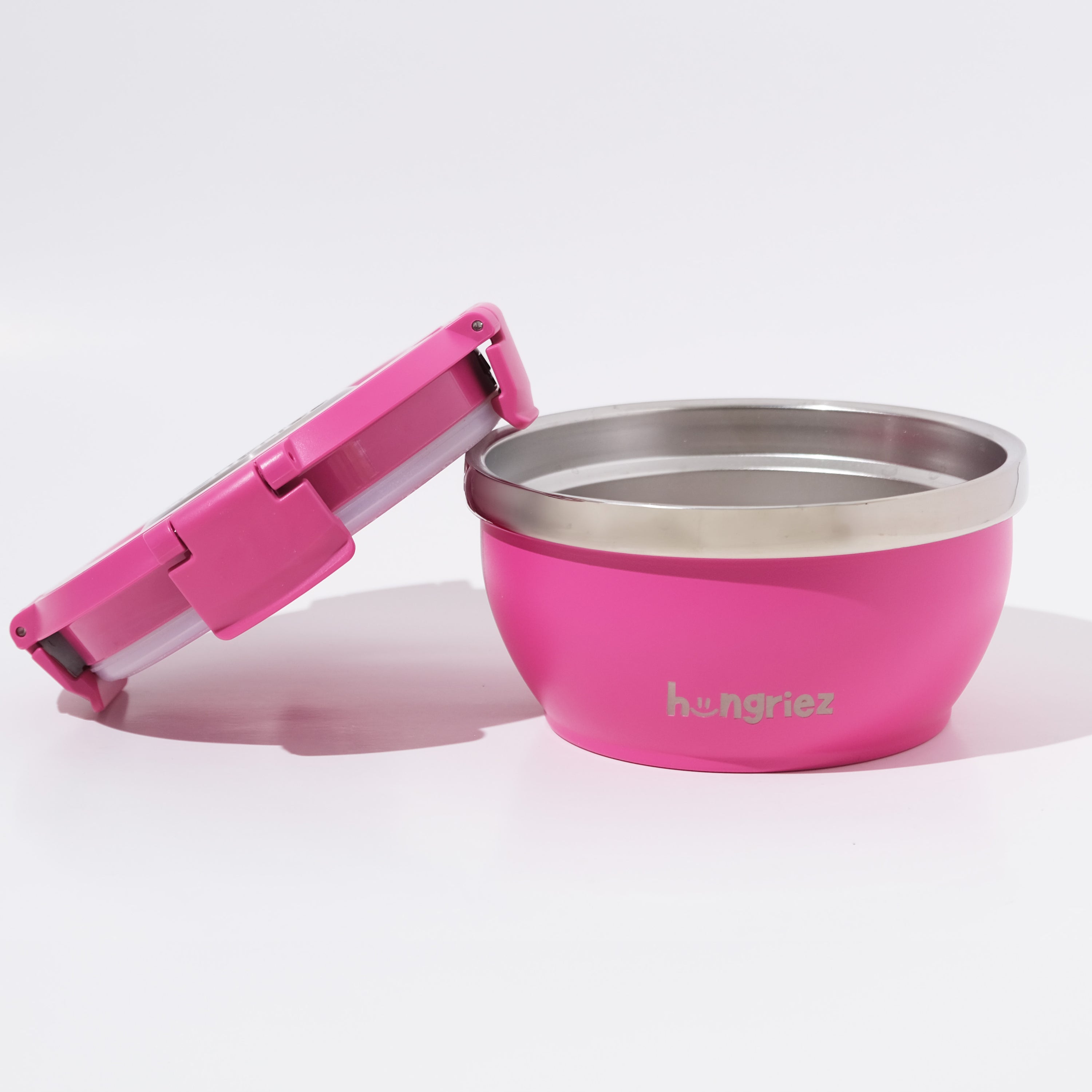 16oz wide mouth insulated food bowl showing wide 6-inch opening